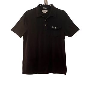 NWOT Original Penguin by Munsingwear Medium Navy Classic Fit Cotton Men’s Polo
